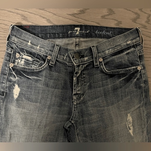 7 For All Mankind: Light-wash Jeans - Picture 2 of 6